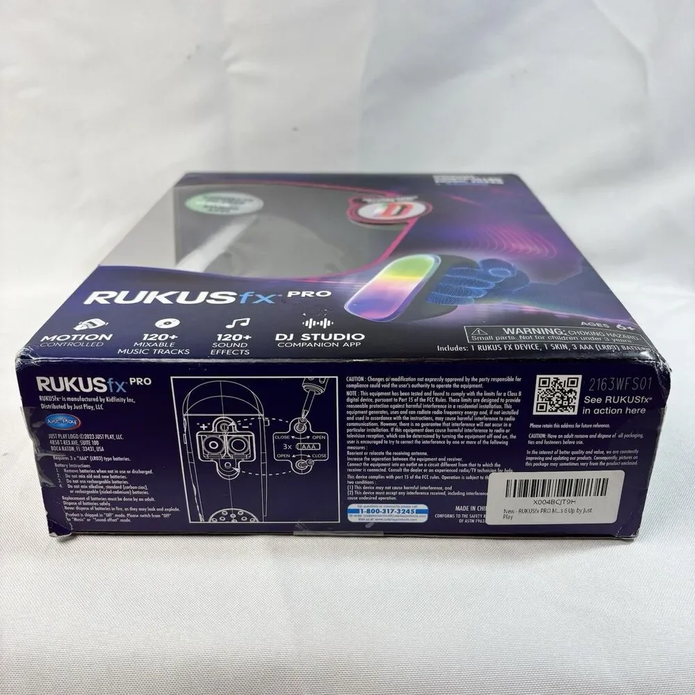 RUKUSfx Pro Motion Controlled Music Mixer Plus Gaming